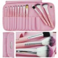 12pcs Makeup Brush Set (Kawaii Pink)